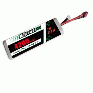 HD POWER 4200mAh 70C 2S7.4VハードケースRCカーバッテリー